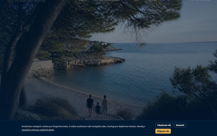 Posnetek zaslona chorvatsko-levne.cz