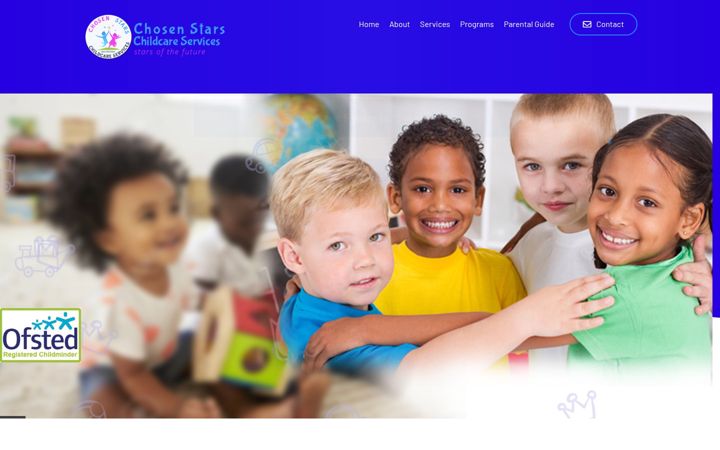 Screenshot di chosenstars.co.uk