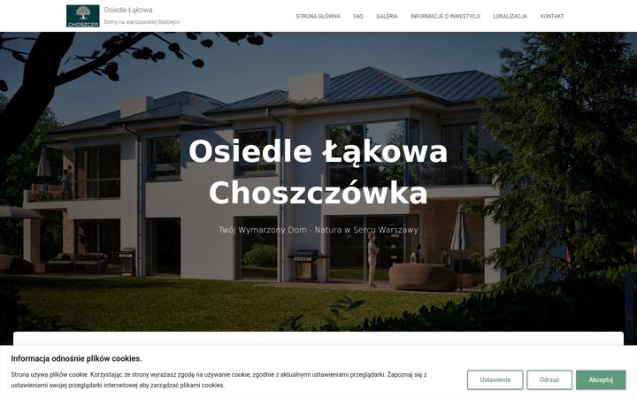 Screenshot of choszcza.pl