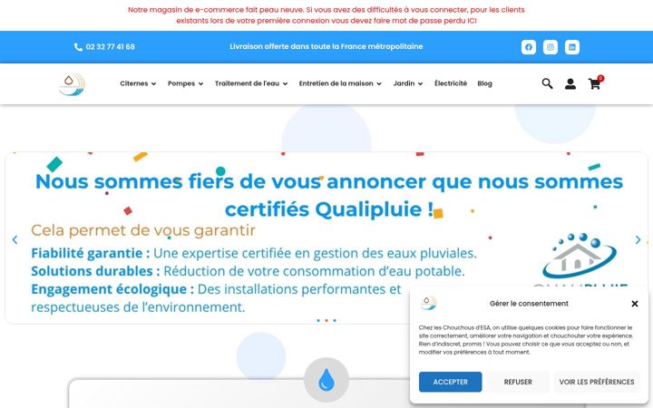 Screenshot von chouchousdesa.fr