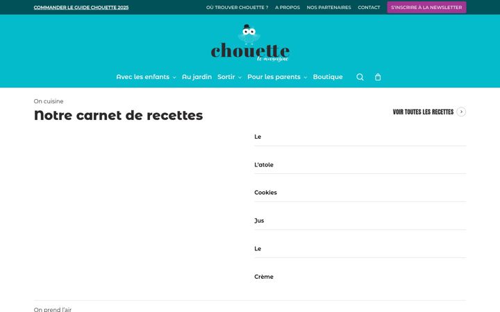 Screenshot von chouette-le-magazine.fr