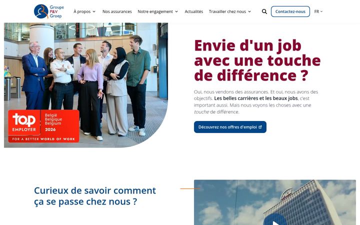 Capture d'écran de chouettejob.be