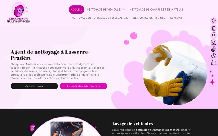 Screenshot von choupissonmultiservices.fr