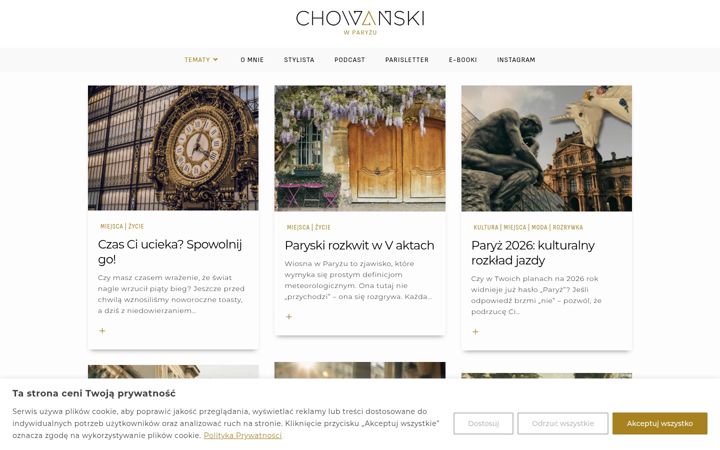 Screenshot of chowanski.pl