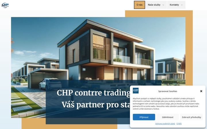 Skjermbilde av chp-cont.cz