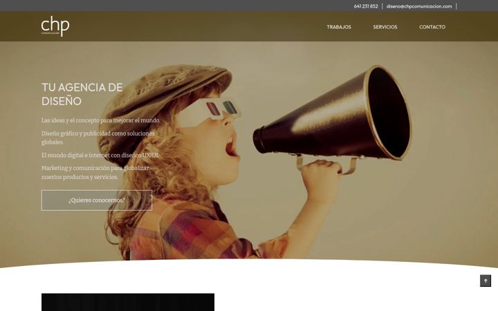 Ekrano kopija chpcomunicacion.com