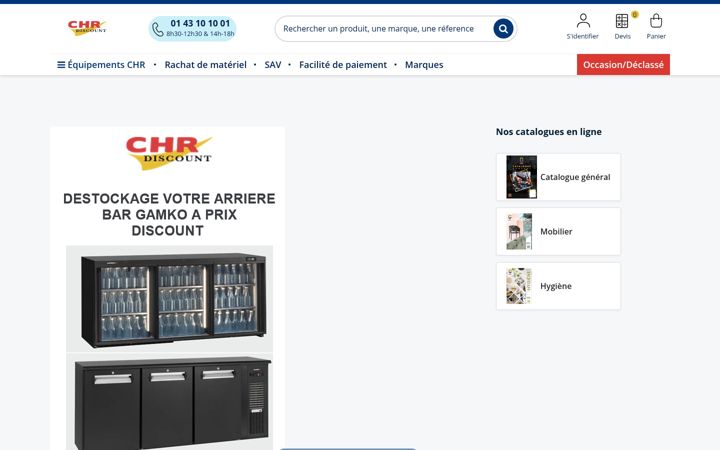 Screenshot of chrdiscount.com