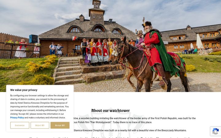 Screenshot of chreptiow.pl