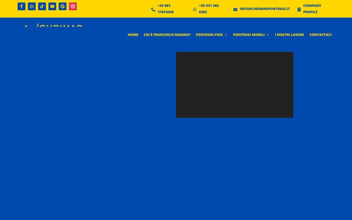 Screenshot di chrimarponteggi.it