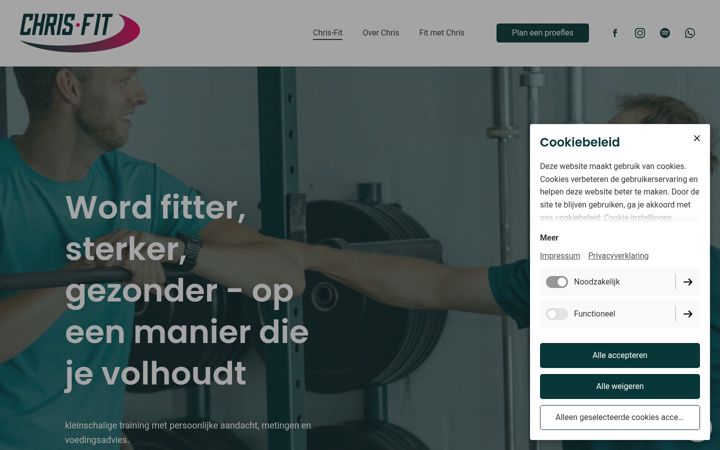 Képernyőkép: chris-fit.nl