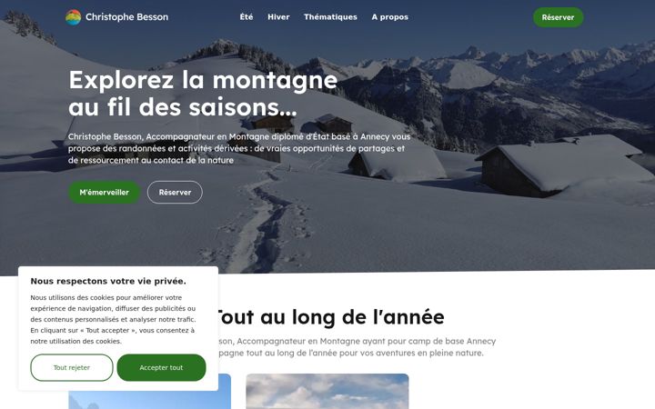 Zrzut ekranu chris-rando-evasion.fr