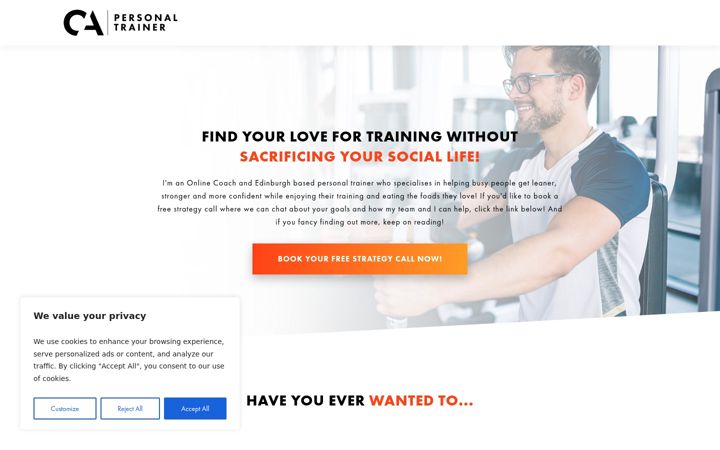 Screenshot di chrisandersonpt.co.uk