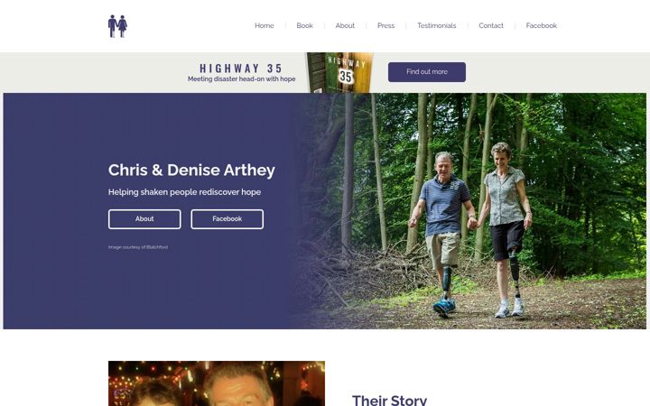 Screenshot di chrisarthey.co.uk