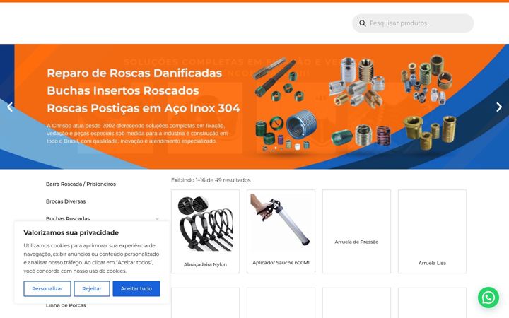 Zrzut ekranu chrisbo.com.br