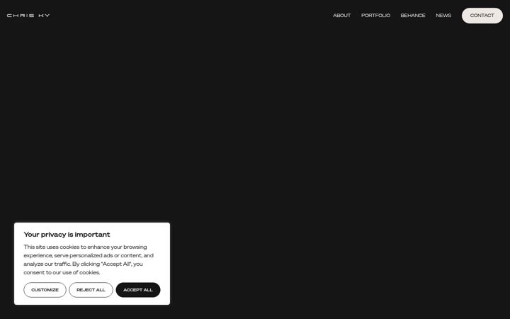 Screenshot of chrisky.pl