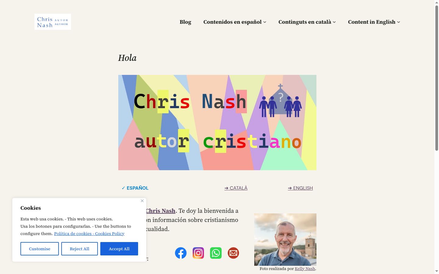 Screenshot tal-banner tal-kunsens muri qabel kwalunkwe interazzjoni