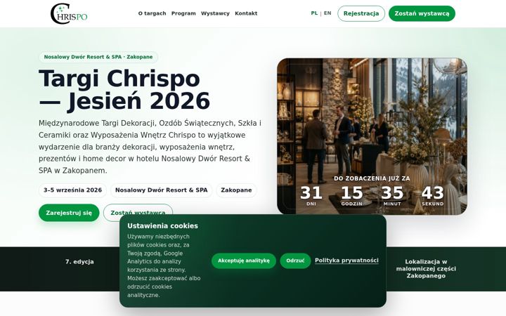 Screenshot of chrispo.pl