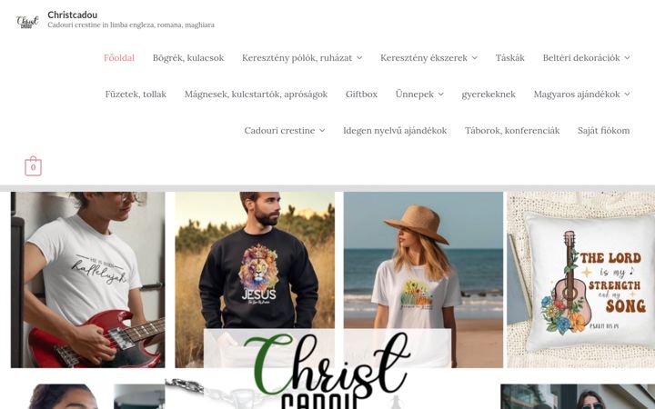 Snímek obrazovky christcadou.ro