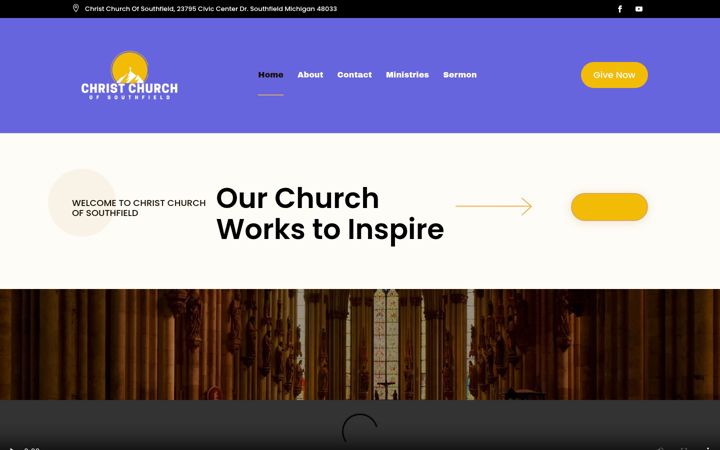 Screenshot di christchurchofsouthfieldmi.org