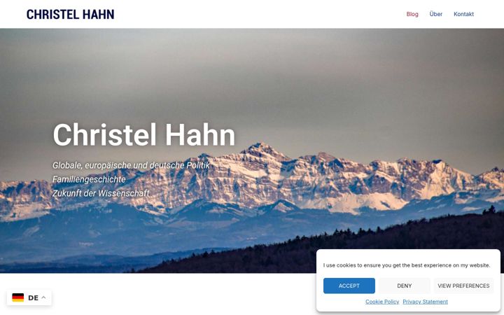 Screenshot ta' christel-hahn.eu