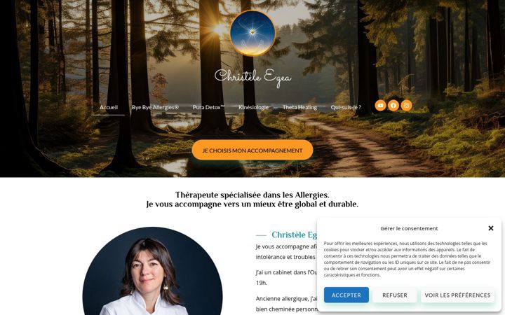 Ekrano kopija christele-egea.fr