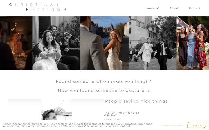 Screenshot of christiaanhattingh.com