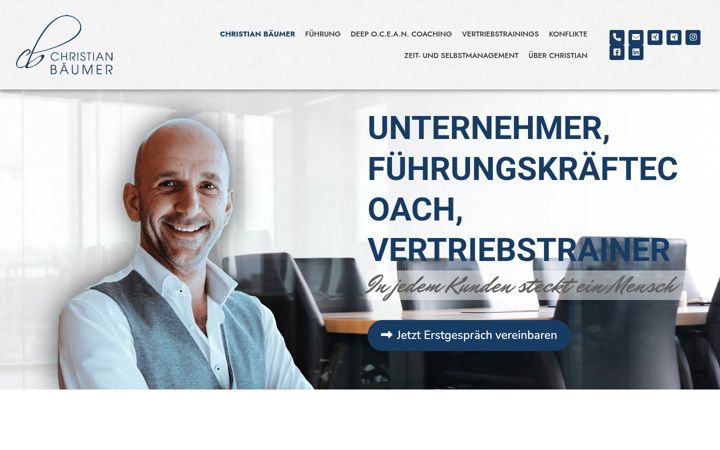 Screenshot of christian-baeumer.com