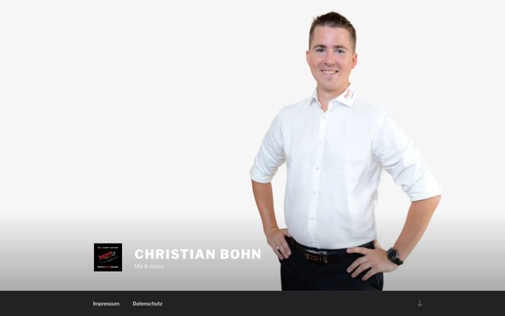 Screenshot of christian-bohn.com