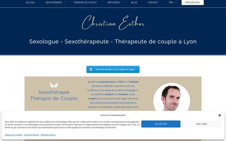 Captura de ecrã de christian-esthor.fr