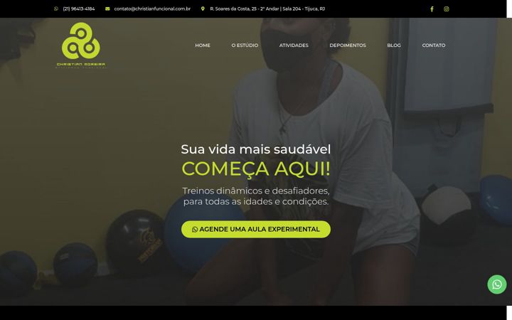 Zrzut ekranu christianfuncional.com.br