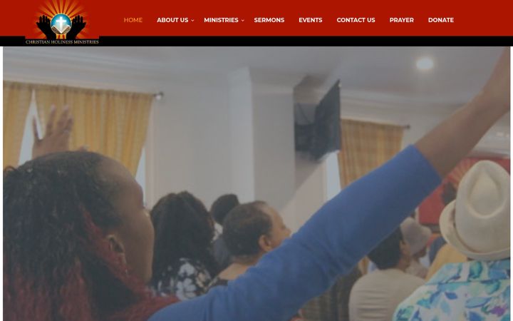 Screenshot di christianholinessministriesinternational.org