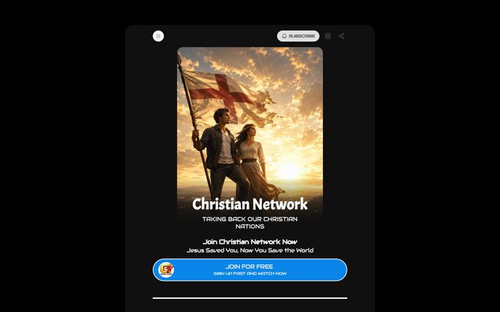 Snímek obrazovky christiannetwork.net