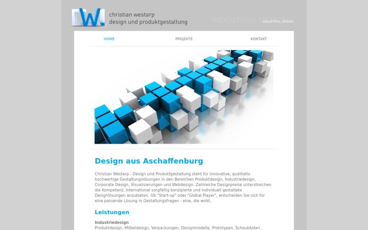 Screenshot of christianwestarp.com