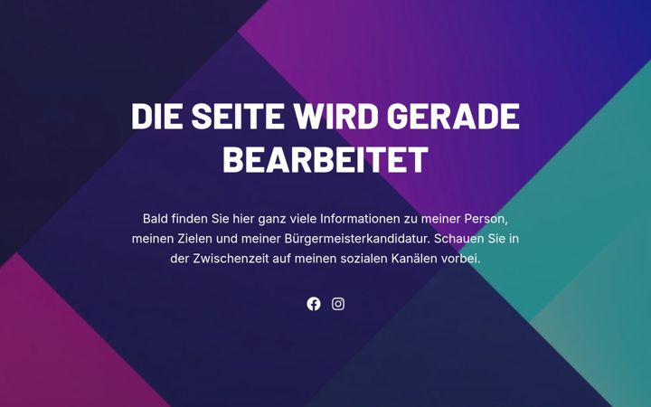 Skjermbilde av christianzimmermann.info