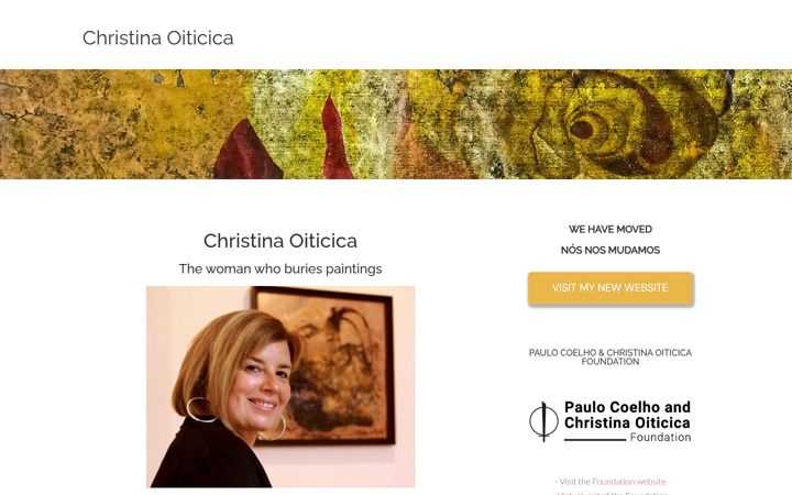 Zrzut ekranu christinaoiticica.com.br