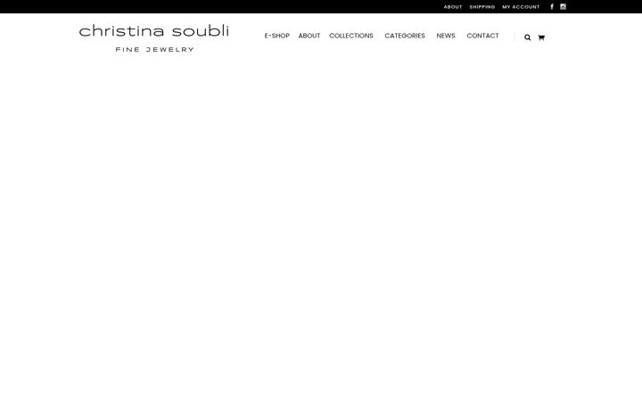 Screenshot of christinasoubli.com