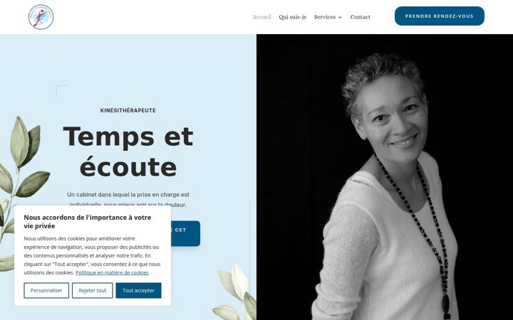 Captura de ecrã de christine-badize.fr
