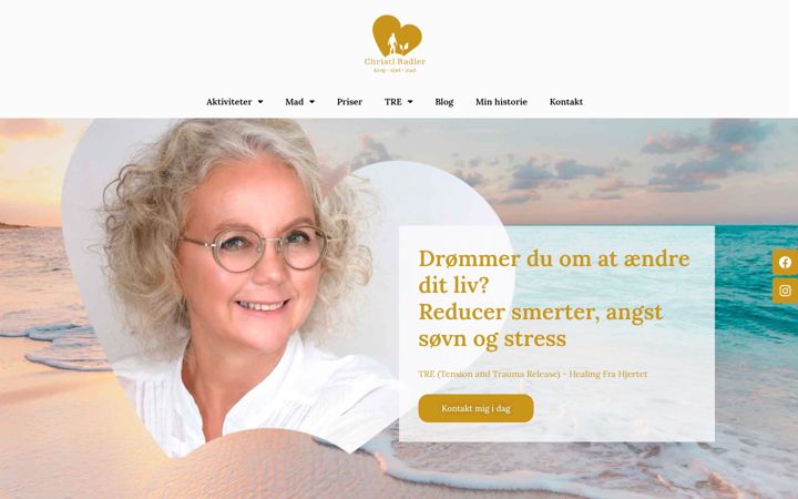 Ekraanipilt saidist christlradler.dk