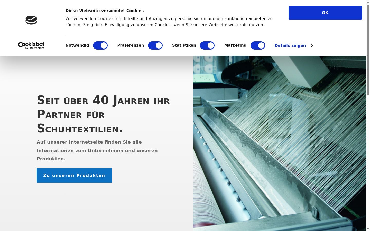 Sutikimo reklamjuostės, rodytos prieš bet kokią sąveiką, ekrano kopija
