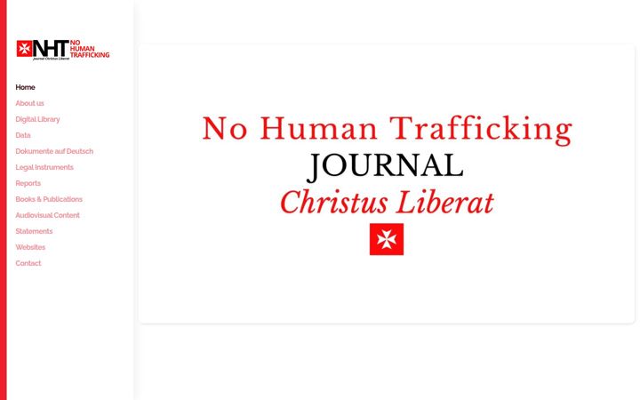 Screenshot stránky christusliberat.org
