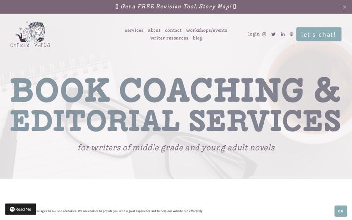 Screenshot of christyyaros.com
