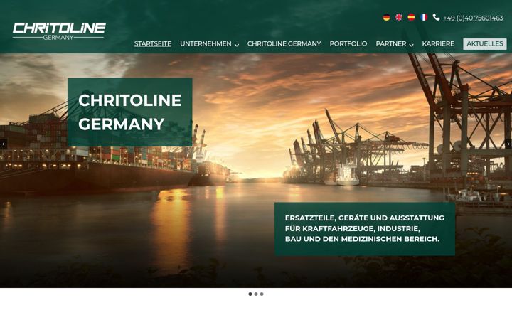 Screenshot of chritoline-germany.com