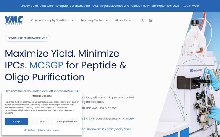 Screenshot of chromacon.com
