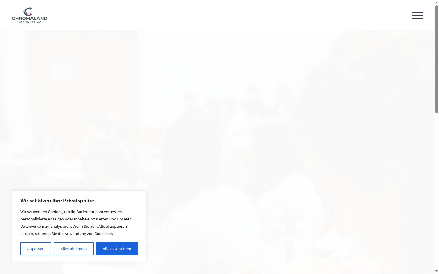 Screenshot tal-banner tal-kunsens muri qabel kwalunkwe interazzjoni