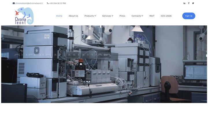 Screenshot of chromaleont.it