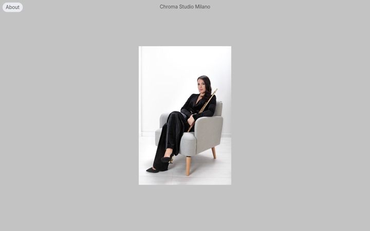 Screenshot of chromastudiomilano.com