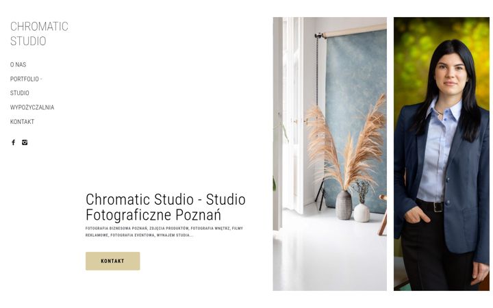Screenshot of chromaticstudio.pl