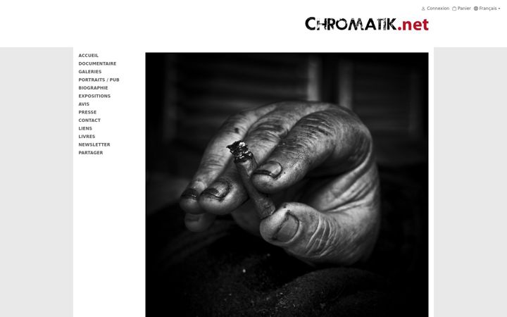 Snímek obrazovky chromatik.net