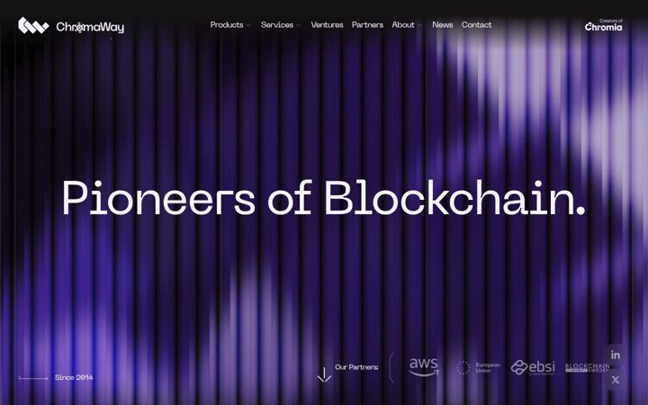 Screenshot of chromaway.com