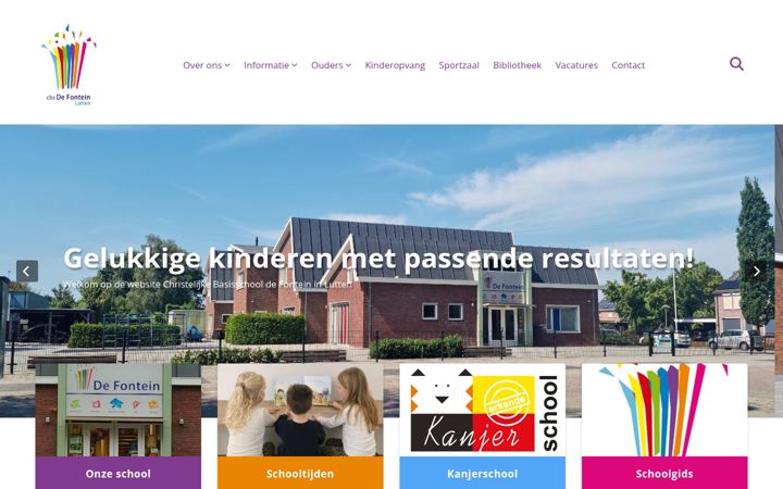 Screenshot του chrome-fontein.nl